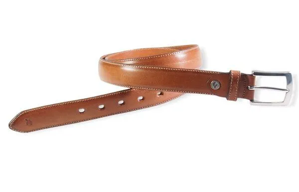 Greenbelts Greenbelts Herren Ledergürtel MARDY, Cognac, – Produktbild 4 von 6