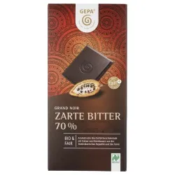 gepa Zartbitterschokolade mit 70% Kakao – Produktbild 2 von 2