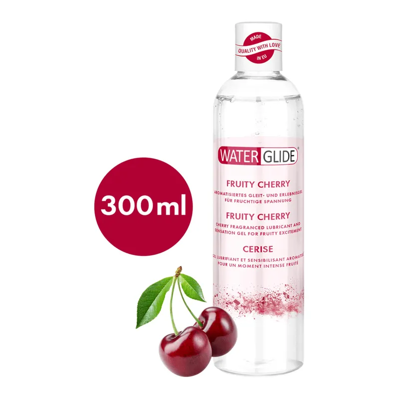 Waterglide 300 ml Kirsche, fruchtige Spannung – Produktbild 1 von 1