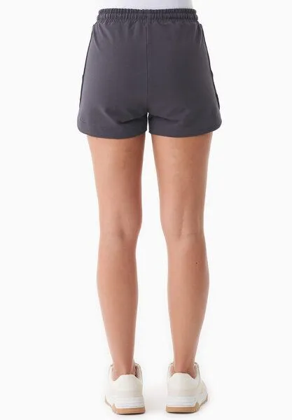 ORGANICATION ORGANICATION SANNDRA | Leichte Sweatshorts aus Bio-Baumwolle, Shadow, – Produktbild 4 von 4