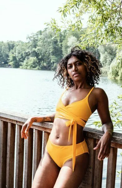Anekdot Anekdot Bikini Slip Core Medium, Yellow, – Produktbild 3 von 4