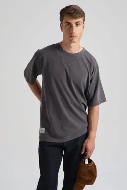 Trendsplant Trendsplant Herren vegan T-Shirt Von Supply Oversize In Der Farbe Forged Iron Grey – Produktbild 1 von 1