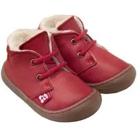 Pololo Pololo Lauflernschuh-Winterschuh "Juan", gefüttert mit 100% Wolle (Bio/kbT), Gr. 20 - 27, Rot, – Produktbild 1 von 1