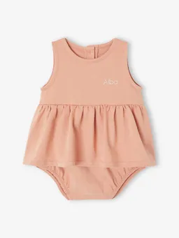 Vertbaudet Baby Kleid mit integriertem Body Mädchen personalisierbar – Produktbild 1 von 1