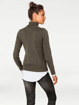 heine Rollkragenpullover oliv – Produktbild 1 von 1