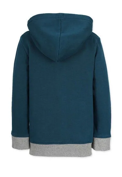 Band of Rascals Band of Rascals Basic Zip Hooded, Dark-petrol, – Produktbild 3 von 4