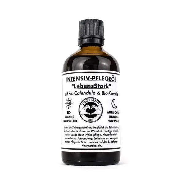 Two Hands BIO Two Hands BIO Intensiv-Pflegeöl „LebensStark“ mit Bio-Calendula & Bio-Kamille – Produktbild 1 von 1