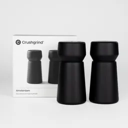 Gewürzmühle Rosenheim Gewürzmühlen-2er-Set, Amsterdam, Buche, Black, 11 cm – Produktbild 1 von 1