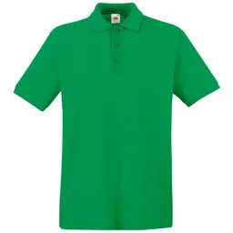 Fruit Of The Loom Fruit of the Loom Cotton Classics-16.3218 Piqué Polo  Gr. S kelly-green – Produktbild 1 von 1