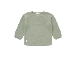 Noppies Strickjacke Bio-Baumwolle (kbA) newborn pino - iceberg green 68 – Produktbild 1 von 1
