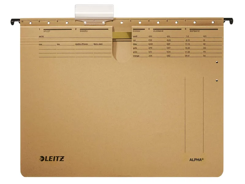 Leitz 25 Leitz Hängehefter 'Alpha' – Produktbild 2 von 3
