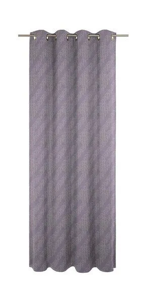 Nature by Adam Nature by Adam Vorhang aus 100% Bio-Baumwolle - Made in Germany - Argentinian Criolla light, Lila, – Produktbild 3 von 7