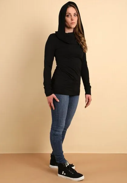 Die rote Zora Die rote Zora Hoodie, Schwarz, – Produktbild 1 von 4