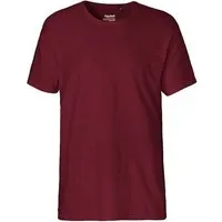 Neutral Neutral® Unisex Interlock T-Shirt von Neutral Bio Baumwolle, Bordeaux, – Produktbild 1 von 1