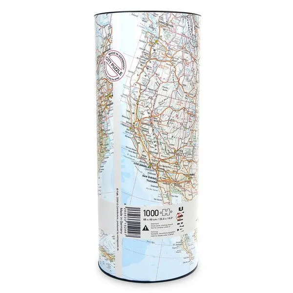 Extragoods Extragoods United States Puzzle 1000 Teile - Die gesamte USA 68 x 48 cm – Produktbild 2 von 3
