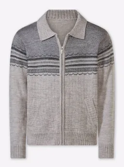 marco donati Strickjacke grau-meliert – Produktbild 1 von 1