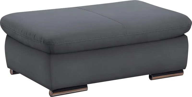 sit&more Polsterhocker Valantine, B: 101 cm, individuell zu kombinieren, Grau, – Produktbild 2 von 5