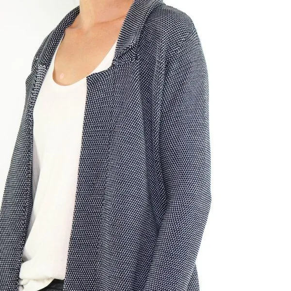 Gary Mash GARY MASH Strickmantel Elma Mélange aus Biobaumwolle – Produktbild 4 von 4