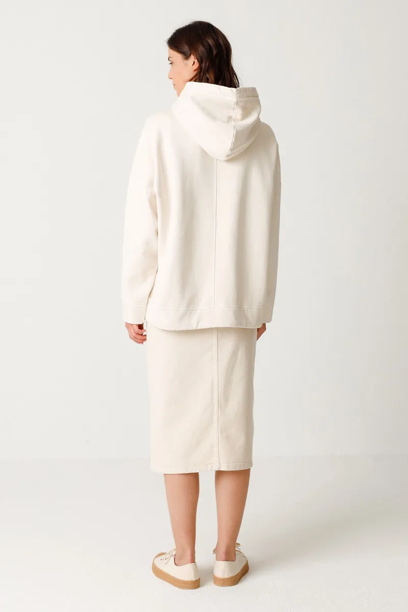 SKFK SKFK Damen vegan Hoodie Adi Beige, Beige, – Produktbild 1 von 2