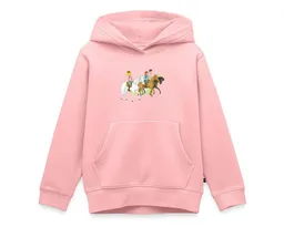 Spreadshirt Hoodie Bibi Und Tina Ausritt Mit Alexander Falkenstein Kinder Premium Hoodie (1-tlg) Regular Fit – Produktbild 1 von 1