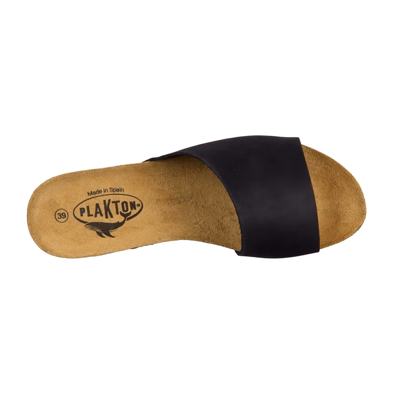 Plakton Plakton Klassische Pantoletten für Damen, Schwarz, – Produktbild 4 von 5