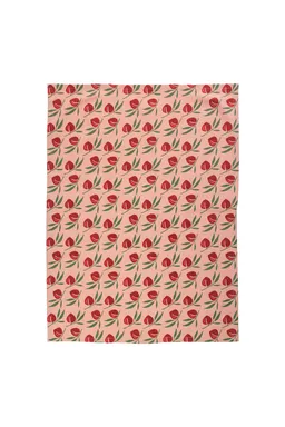 Tranquillo Geschirrtuch VINTAGE GARDEN - rot – Produktbild 1 von 1