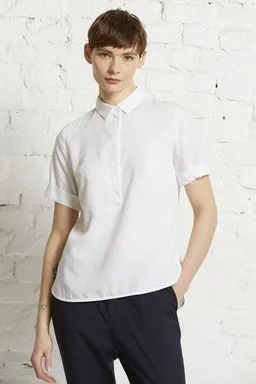 Wunderwerk Wunderwerk Damen Bluse aus Lyocell (TENCEL) "TENCEL shirt blouse 1/2" – Produktbild 1 von 1