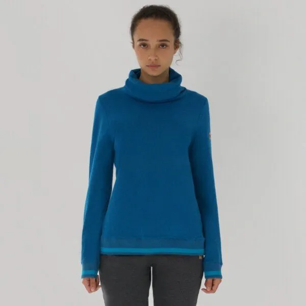 TAO Sportswear TAO Sportswear Damen Hoodie INA mit Stehkragen aus Bio-Baumwolle – Produktbild 1 von 3