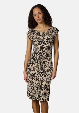 ragwear ragwear Sommerkleid Taggien Print Leichtes, bequemes Midikleid mit Muster – Produktbild 1 von 1
