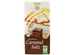 gepa GEPA Bio-Schokolade "Karamel Salz", 40 g – Produktbild 1 von 1