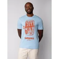 watapparel watapparel T-Shirt Unisex Sardines Portugal, Blue soul, – Produktbild 1 von 1