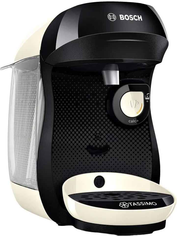 Tassimo Tassimo Kapselmaschine happy friendly TAS107E, über 70 Getränke, platzsparend, geeignet für alle Tassen, Wassertank 0,7 L, Beige, – Produktbild 2 von 5