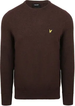 Lyle and Scott Lyle & Scott Pull Lammwolle Braun - Größe XXL – Produktbild 1 von 1