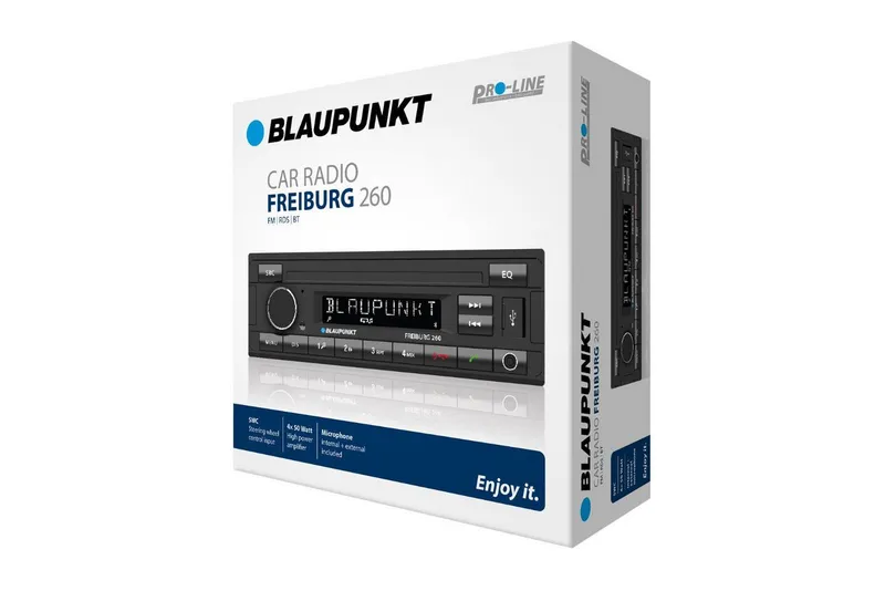 Blaupunkt Blaupunkt Freiburg 260 1-DIN Autoradio RDS/Bluetooth/USB/AUX/SWC Autoradio – Produktbild 4 von 4