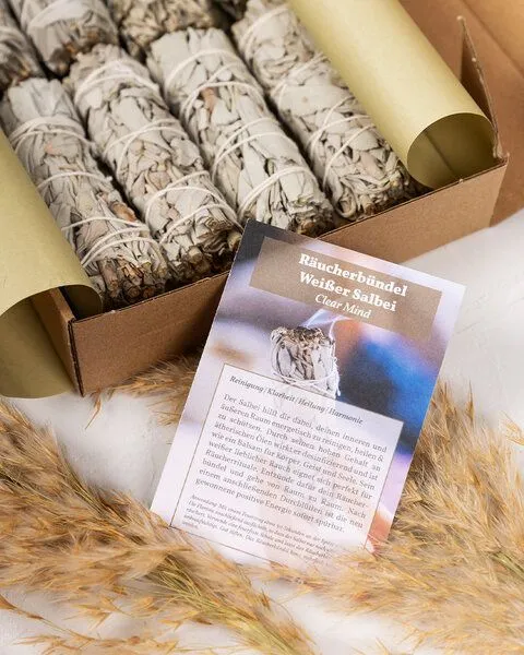 Oh Shanti Oh Shanti Räucherbündel Weißer Salbei – Produktbild 5 von 7