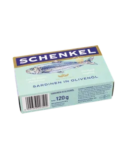 Schenkel Schenkel MSC Sardinen in Olivenöl, 88 Gramm (Abtropfgewicht) – Produktbild 1 von 1