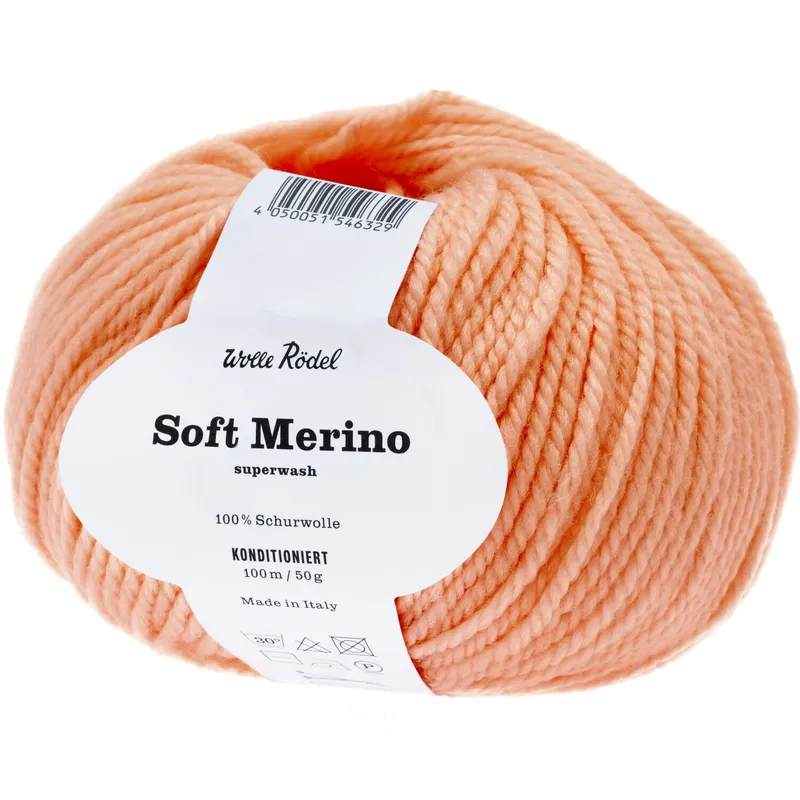 Wolle Rödel Wolle Rödel Soft Merino Pfirsich, Pfirsich, – Produktbild 1 von 1