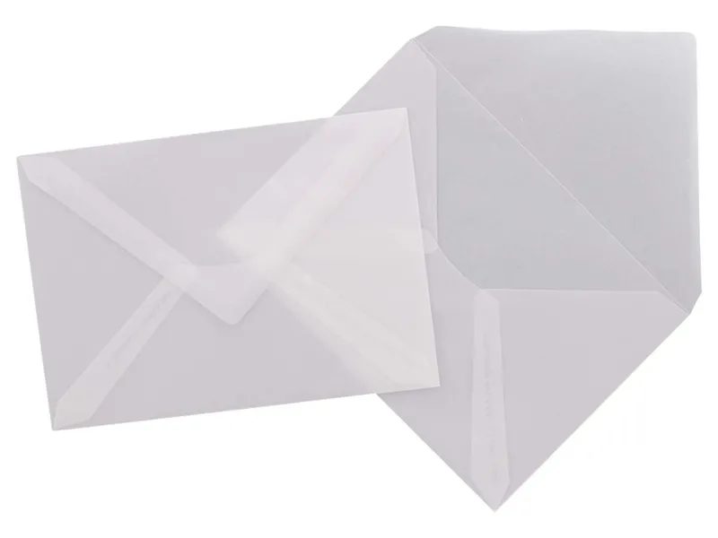 Mayspies Mayspies 50 C5 Kuverts transparent weiß mit Naßklebung – Produktbild 1 von 1