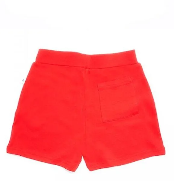Leela Cotton 1er oder 2er Pack Baby und Kinder Short aus 100% Bio-Baumwolle Leela Cotton (2020), Ziegelrot, – Produktbild 2 von 3