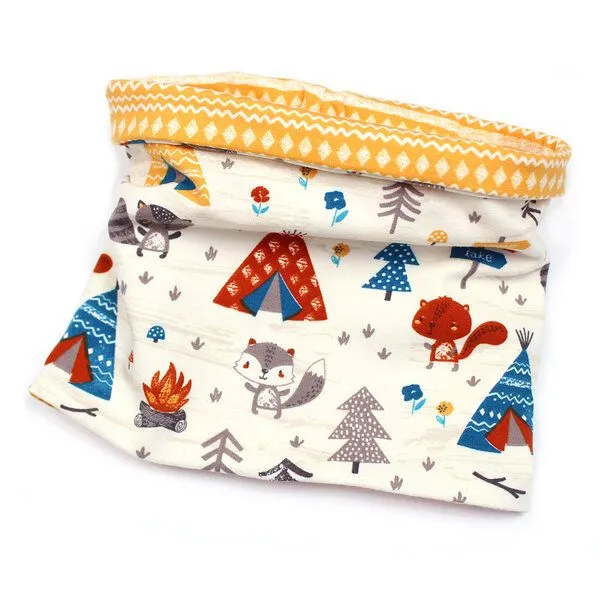 Sternchenwolke Sternchenwolke BIO Loop Schal "Abenteuercamp" – Produktbild 1 von 1