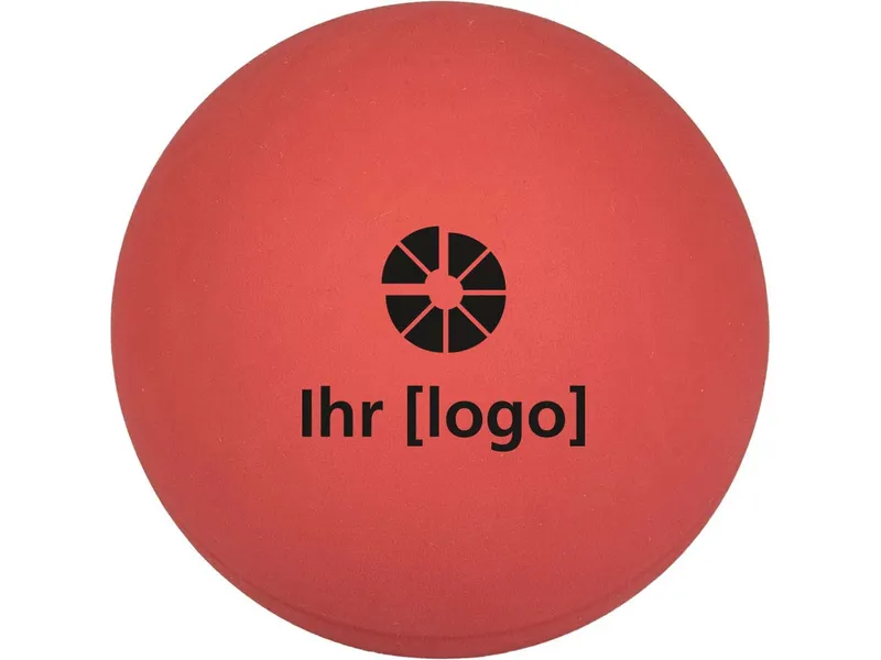 Gummiball rot, Durchmesser 57 mm – Produktbild 1 von 1