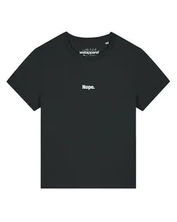 watapparel watapparel T-Shirt Frauen Nope – Produktbild 1 von 1