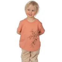 Life-Tree Life-Tree Shirt aus Biobaumwolle für Kinder "Olive Branch" Rose Clay/Heather Green, Rosa, – Produktbild 1 von 1