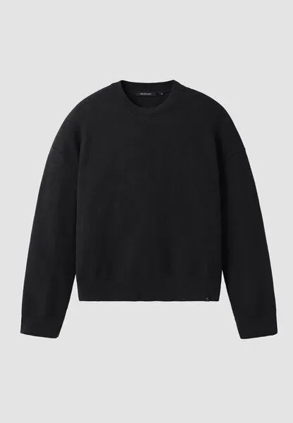 recolution Damen Strickpullover aus Bio-Baumwolle - GINGKO - recolution, Black (schwarz), – Produktbild 2 von 4