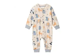People Wear Organic People Wear Organic Langarm-Overall Zoo sand Gr. 62/68 – Produktbild 1 von 1