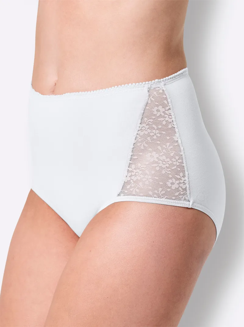 wäschepur Taillenslip weiß, Weiß, – Produktbild 2 von 3