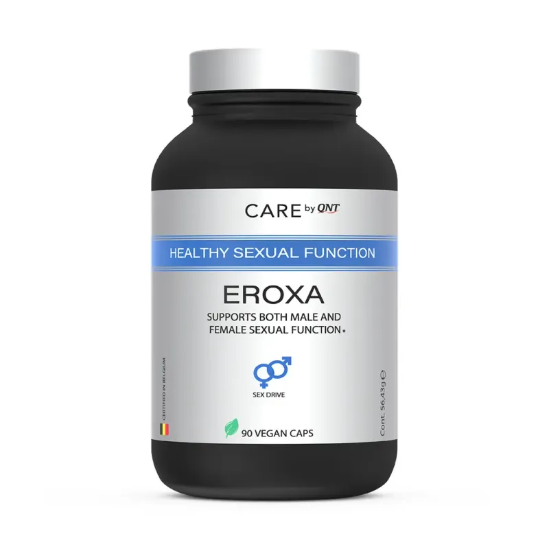 QNT Nahrungsergänzungsmittel für eine gesunde Sexualfunktion 90 vegane Kapseln QNT Eroxa, Schwarz, – Produktbild 1 von 1