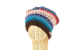 short'n'pietz short'n'pietz Schurwollmütze bunt, handgestrickt – Produktbild 1 von 1