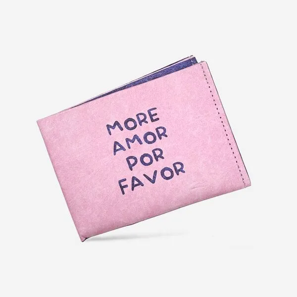 paprcuts paprcuts RFID Portemonnaie, More amor por favor (rosa), – Produktbild 1 von 4