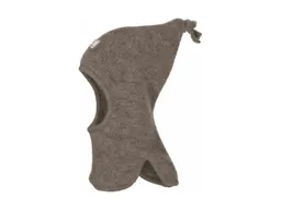 Pickapooh Pickapooh Baby und Kinder Schlupfmütze Mara Bio-Schurwolle Fleece brown Gr.50 – Produktbild 1 von 1